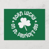 St Patricks Day Birthday Briefkaart (Voorkant)