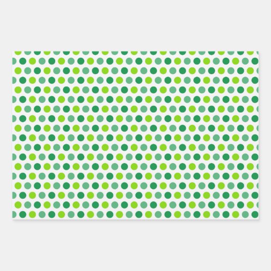 St. Patrick's Day Birthday Eigen naam & leeftijd 3 Inpakpapier Vel (Voorkant 2)