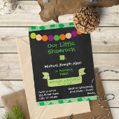St Patrick's Day Birthday Invitation Kaart