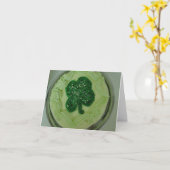 St. Patrick's Day Birthday Kaart (Gele Bloem)