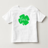St Patrick's Day Birthday Kinder Shirts (Voorkant)
