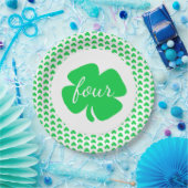 St Patrick's Day Birthday Papieren Bordje (Feest)