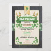 St. Patricks Day Birthday Party Nodig elke leeftij Kaart (Voorkant)