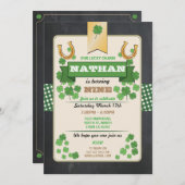 St. Patricks Day Birthday Party Nodig elke leeftij Kaart (Voorkant / Achterkant)