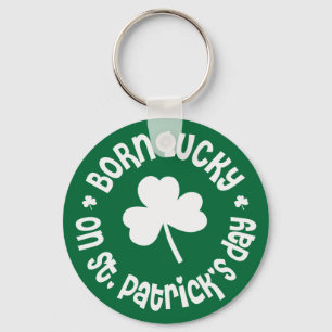 St Patricks Day Birthday Sleutelhanger