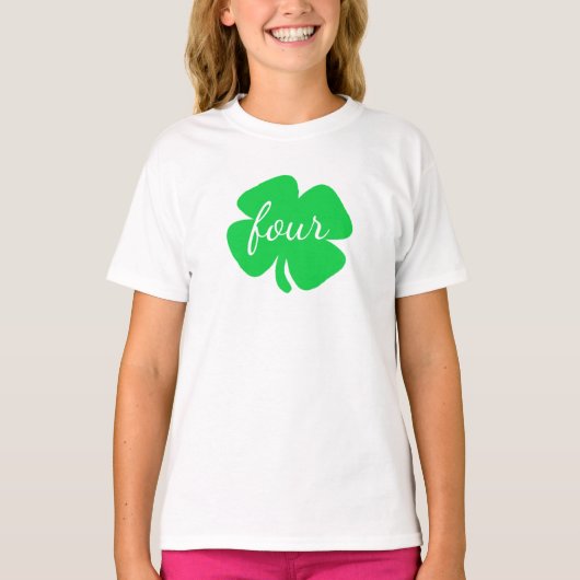 St Patrick's Day Birthday T-shirt (Voorkant)