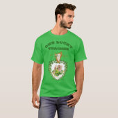 St Patricks Day Blarney Castle Irish Lucky Teacher T-shirt (Voorkant volledig)