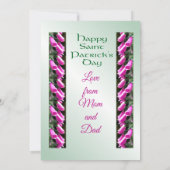 St. Patrick's Day Bless for Daughter & Son-in-law Feestdagenkaart (Achterkant)