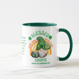 St Patrick's Day BLESSED Irish Gnome Christelijk Mok