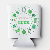 St. Patrick's Day Blikjeskoeler (Achterkant)