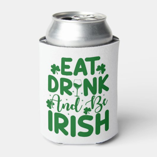 St. Patrick's Day-blikkoeler Blikjeskoeler (Blikje Voorkant)