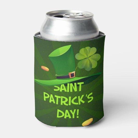 St. Patrick's Day Blikkoeler Blikjeskoeler (Blikje Voorkant)