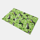 St. Patrick's Day Boston Terrier Deurmat (Schuin)
