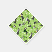 St. Patrick's Day Boston Terrier Servet (Hoek)