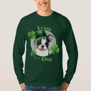 St. Patrick's Day Boston Terrier T-shirt