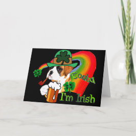 St. Patricks Day Boxer Kaart