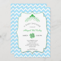 St Patrick's Day Boy Baby shower