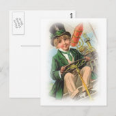 St. Patricks Day Boy Briefkaart (Voorkant / Achterkant)