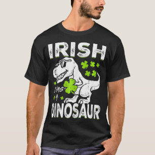 St Patricks Day Boys Kinder Mannen Irish I Was a D T-shirt