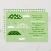 St. Patrick's Day Bridal Shower Invitation Kaart (Voorkant / Achterkant)