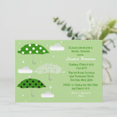 St. Patrick's Day Bridal Shower Invitation Kaart (Staand voorkant)