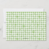 St. Patrick's Day Bridal Shower Invitation Kaart (Achterkant)