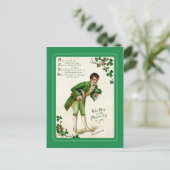 St Patrick's Day briefkaart (Staand voorkant)