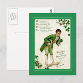 St Patrick's Day briefkaart (Voorkant / Achterkant)