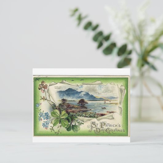 St. Patrick's Day Briefkaart (Staand voorkant)