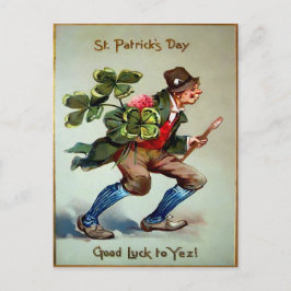 St. Patrick's Day Briefkaart