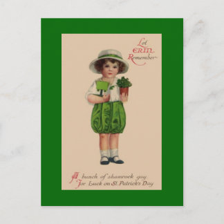 St. Patrick's Day Briefkaart