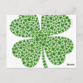 St. Patrick's Day Briefkaart (Achterkant)