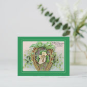 St Patrick's Day briefkaart (Staand voorkant)