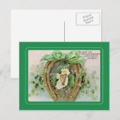 St Patrick's Day briefkaart (Voorkant / Achterkant)