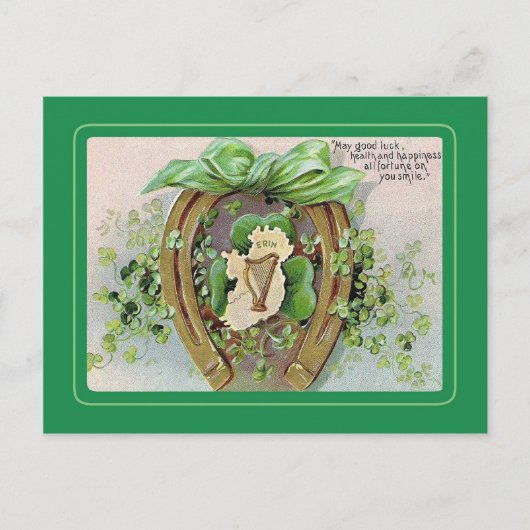 St Patrick's Day briefkaart (Voorkant)