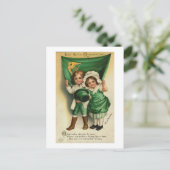 St Patrick's Day Briefkaart (Staand voorkant)