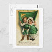 St Patrick's Day Briefkaart (Voorkant / Achterkant)