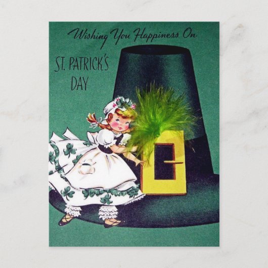 St. Patrick's Day Briefkaart (Voorkant)