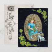  St. Patrick's Day Briefkaart (Voorkant / Achterkant)