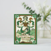 St. Patrick's Day Briefkaart (Staand voorkant)
