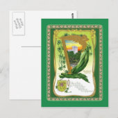 St Patrick's Day briefkaart (Voorkant / Achterkant)