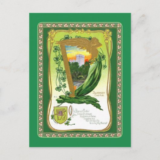 St Patrick's Day briefkaart (Voorkant)