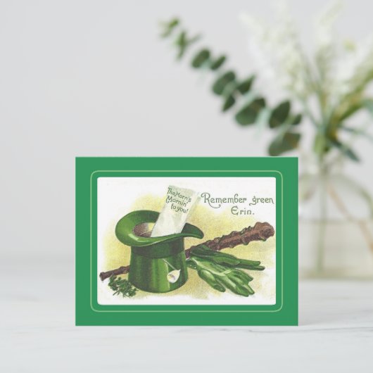  St Patrick's Day briefkaart (Staand voorkant)