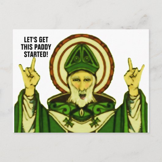 St. Patrick's Day Briefkaart (Voorkant)