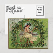 St. Patrick's Day Briefkaart (Voorkant / Achterkant)