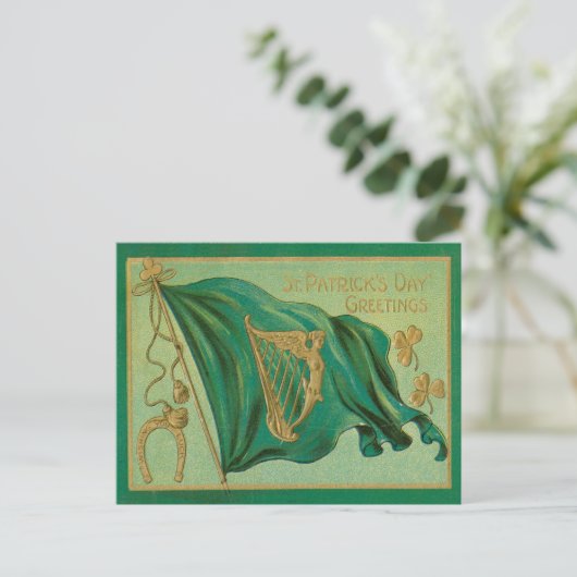 St. Patrick's Day Briefkaart (Staand voorkant)