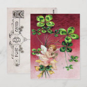  St. Patrick's Day Briefkaart (Voorkant / Achterkant)