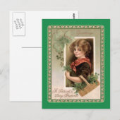 St Patrick's Day briefkaart (Voorkant / Achterkant)