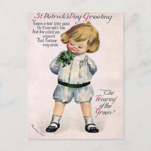 St. Patrick's Day Briefkaart