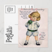 St. Patrick's Day Briefkaart (Voorkant / Achterkant)